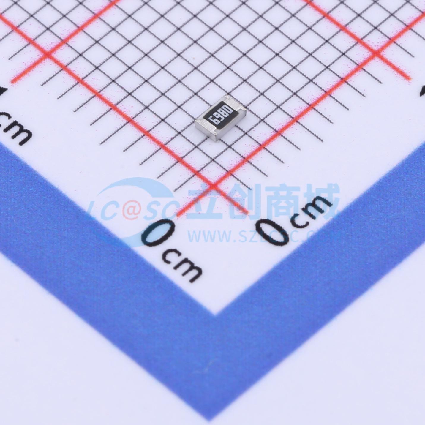点击查看大图 FRC0805F6980TS实物图