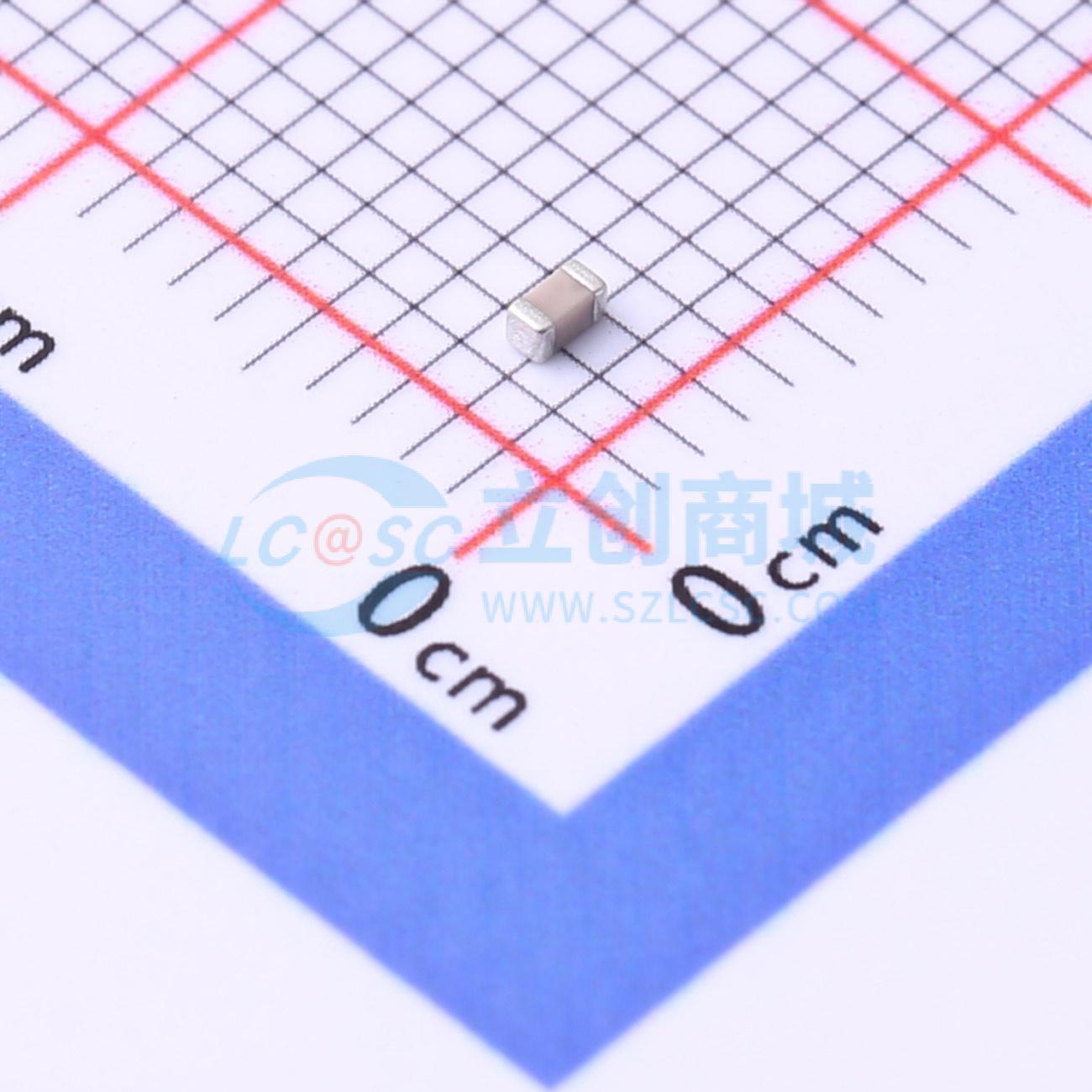 点击查看大图 0603CG4R7C101NT实物图