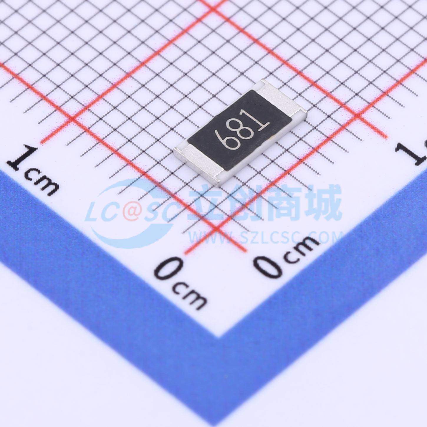 点击查看大图 CR2512J10681G实物图