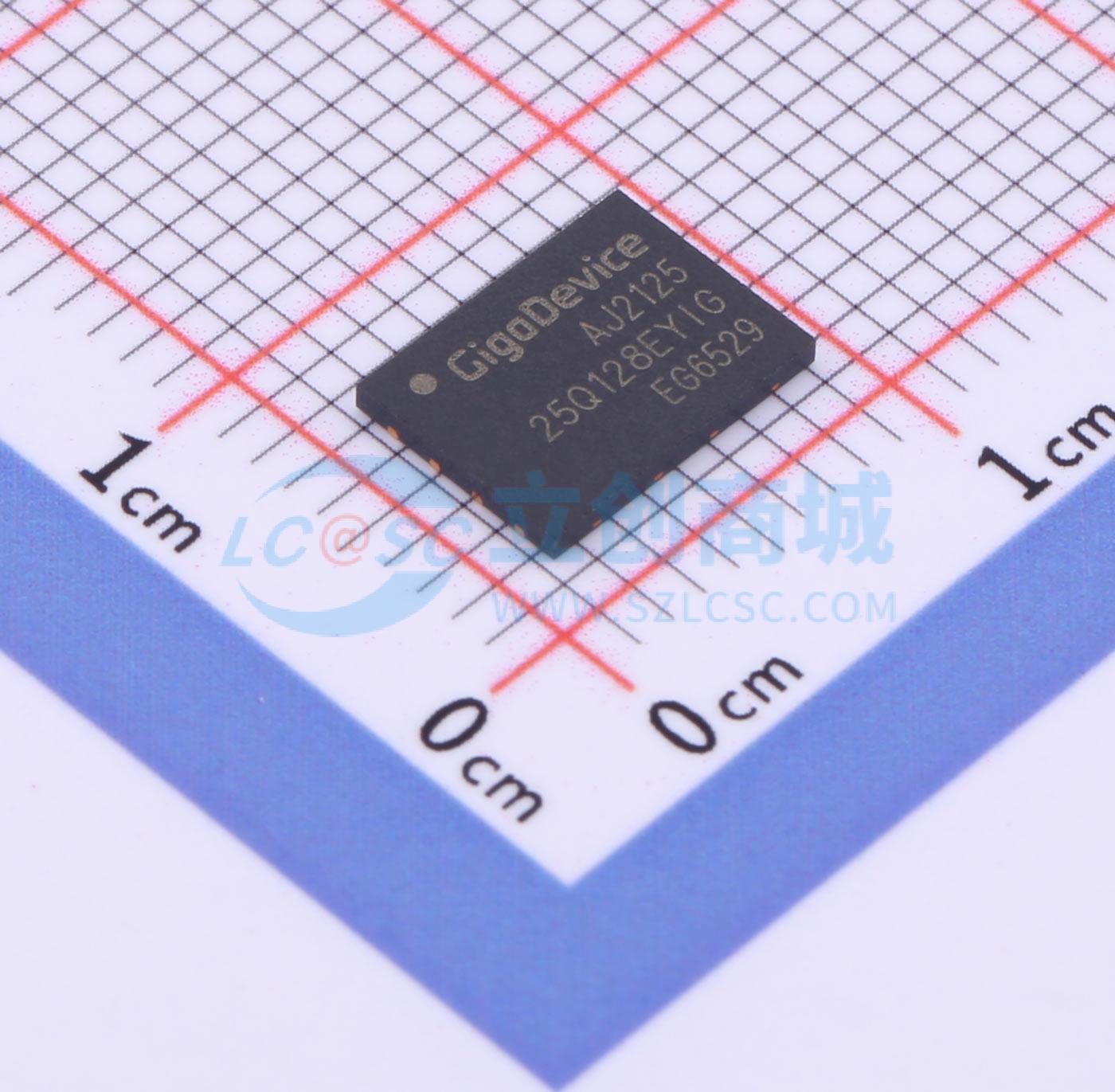 点击查看大图 GD25Q128EYIGR实物图