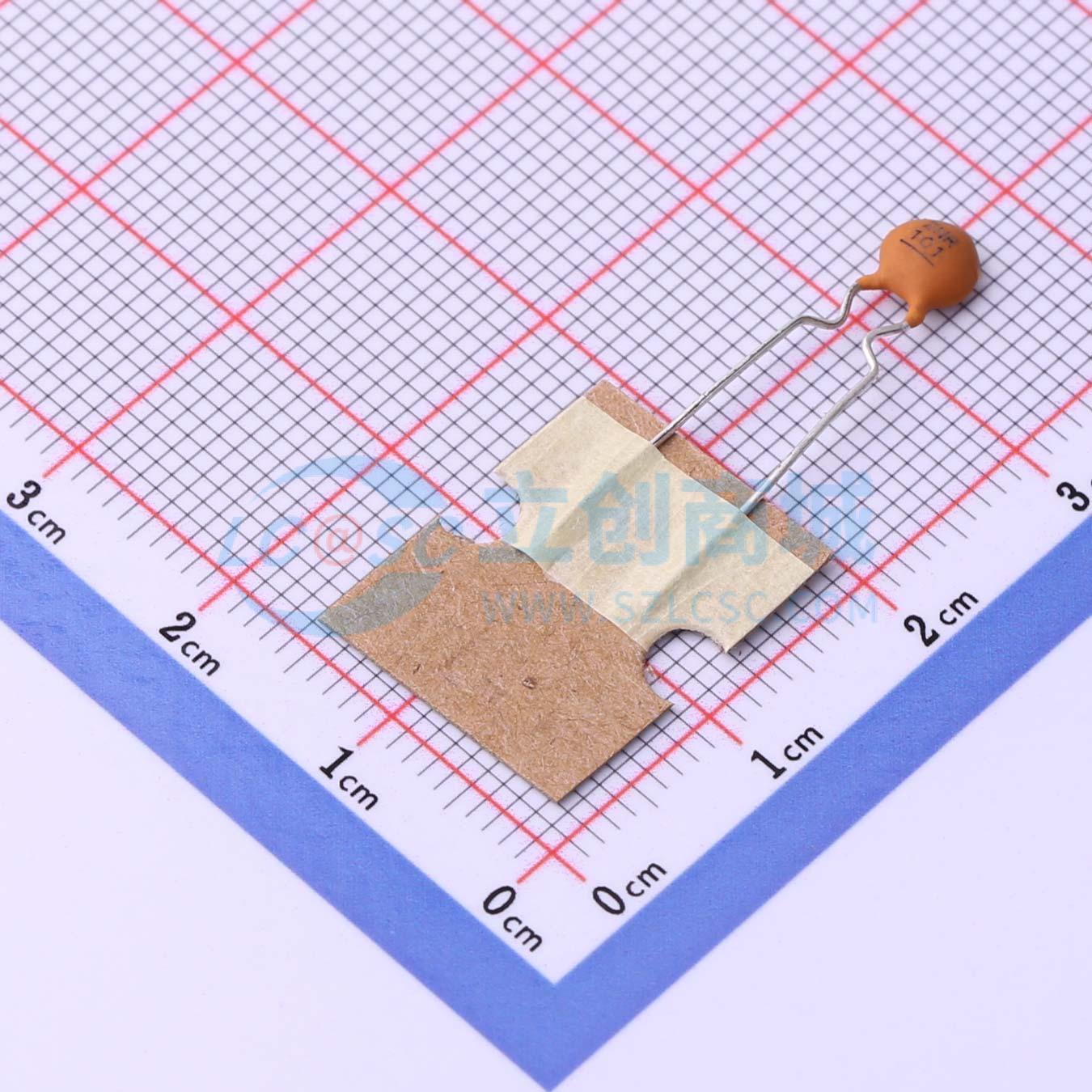 点击查看大图 1H101KC4P-SL-ZNR实物图