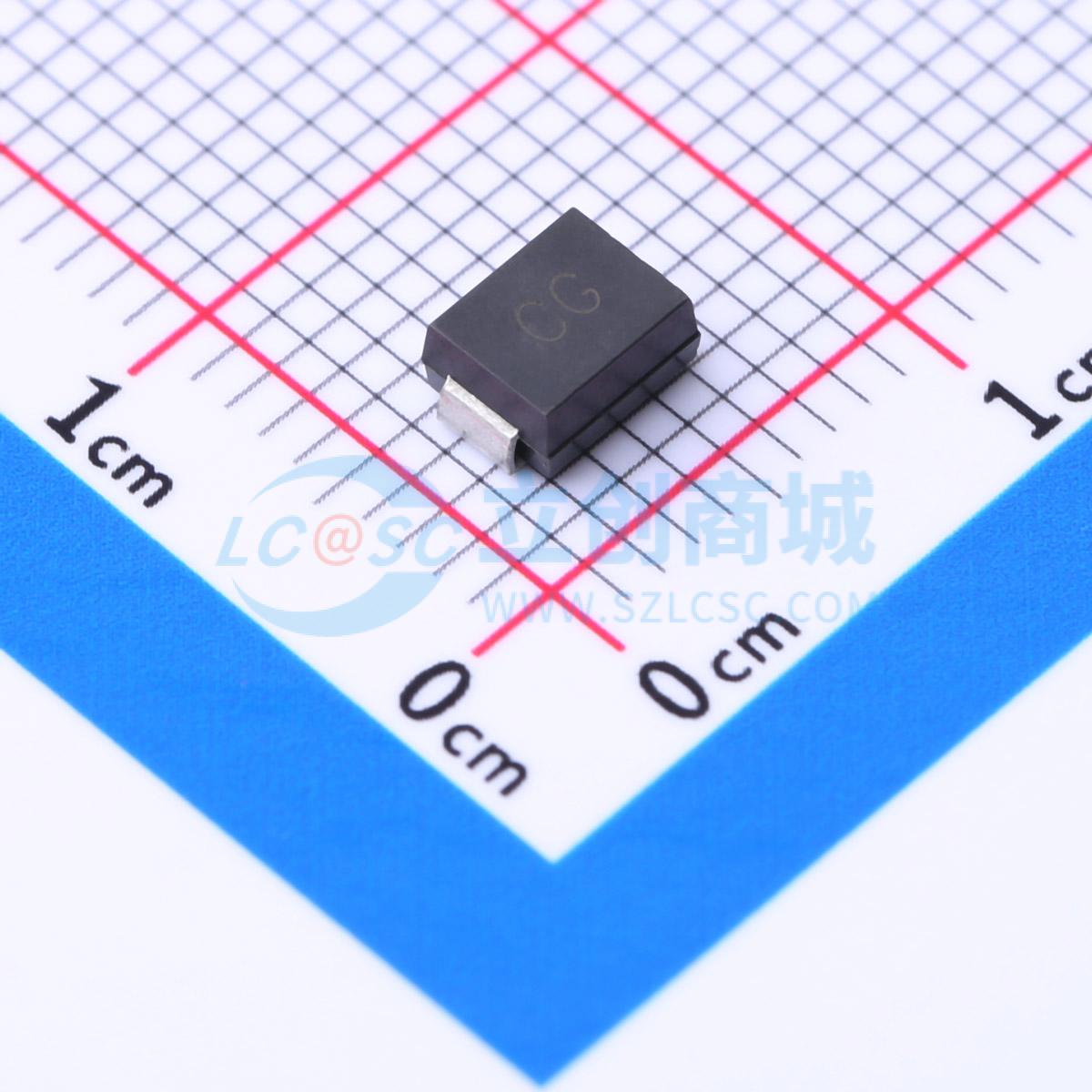 点击查看大图 SMBJ28CA实物图