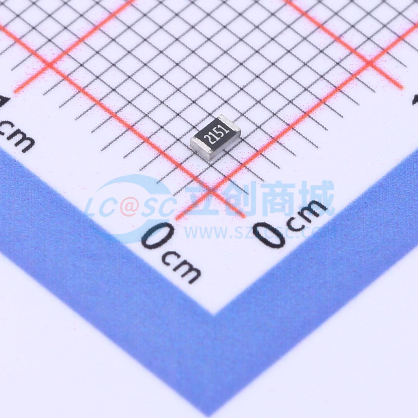 点击查看大图 SCR0805F2K15实物图