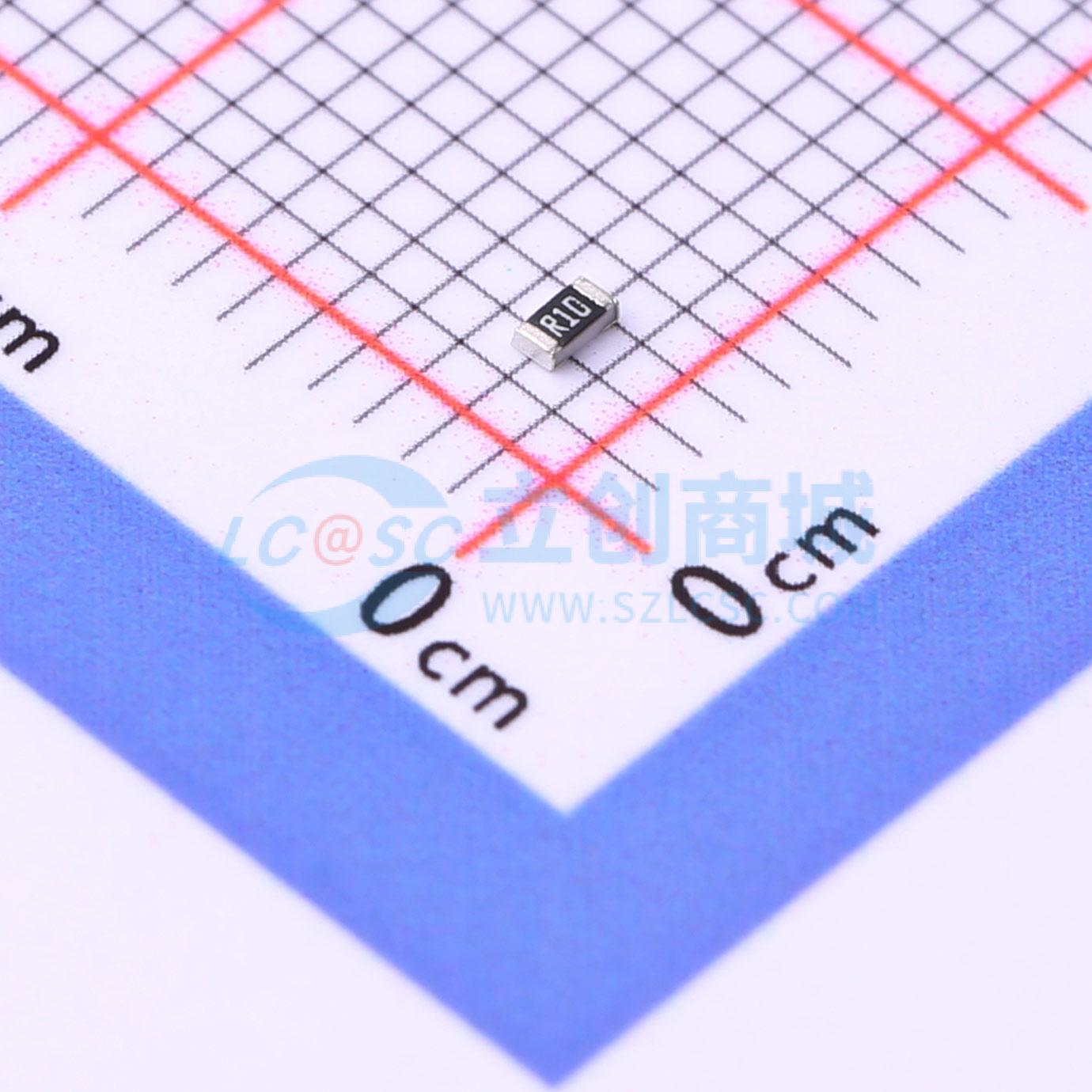 CR0603FAR100G实物图