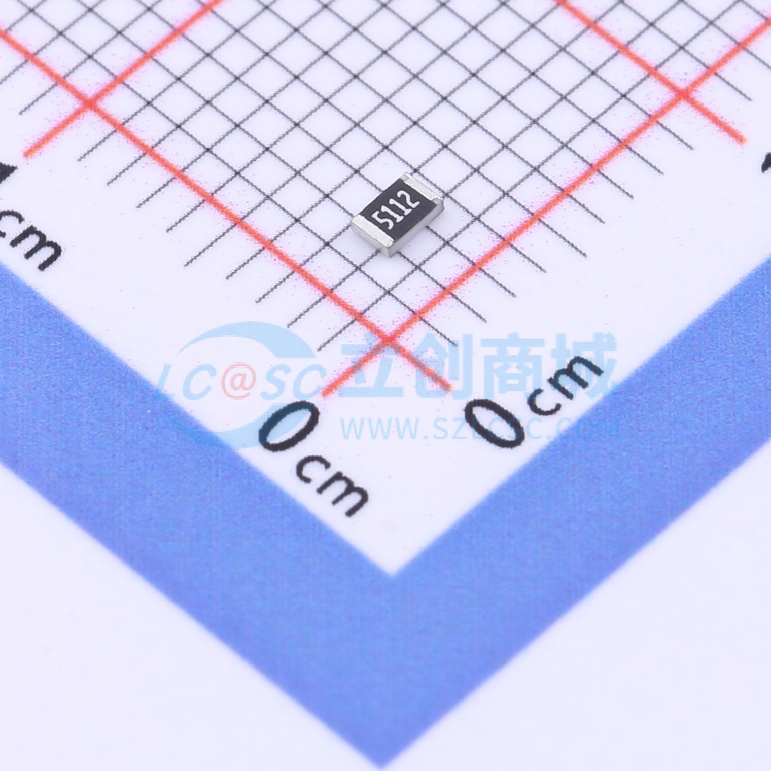 点击查看大图 SCR0805F51K1实物图
