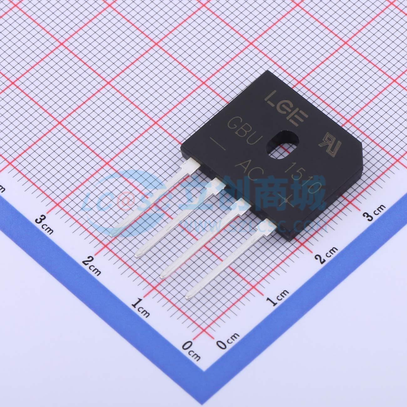 点击查看大图 GBU1510实物图