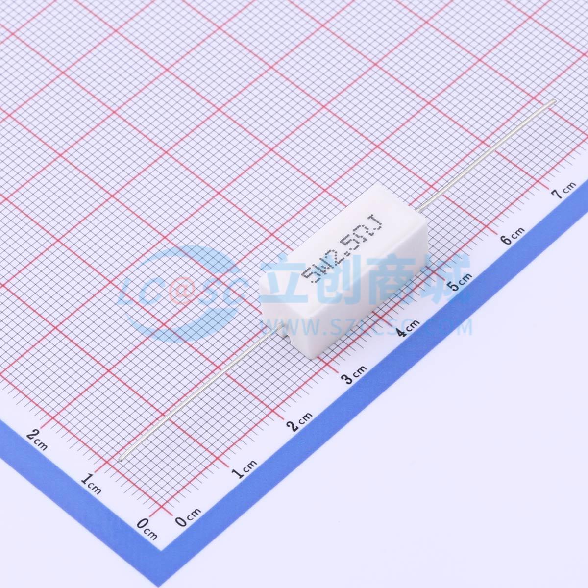 点击查看大图 CR-L5W2.5R 5% P实物图
