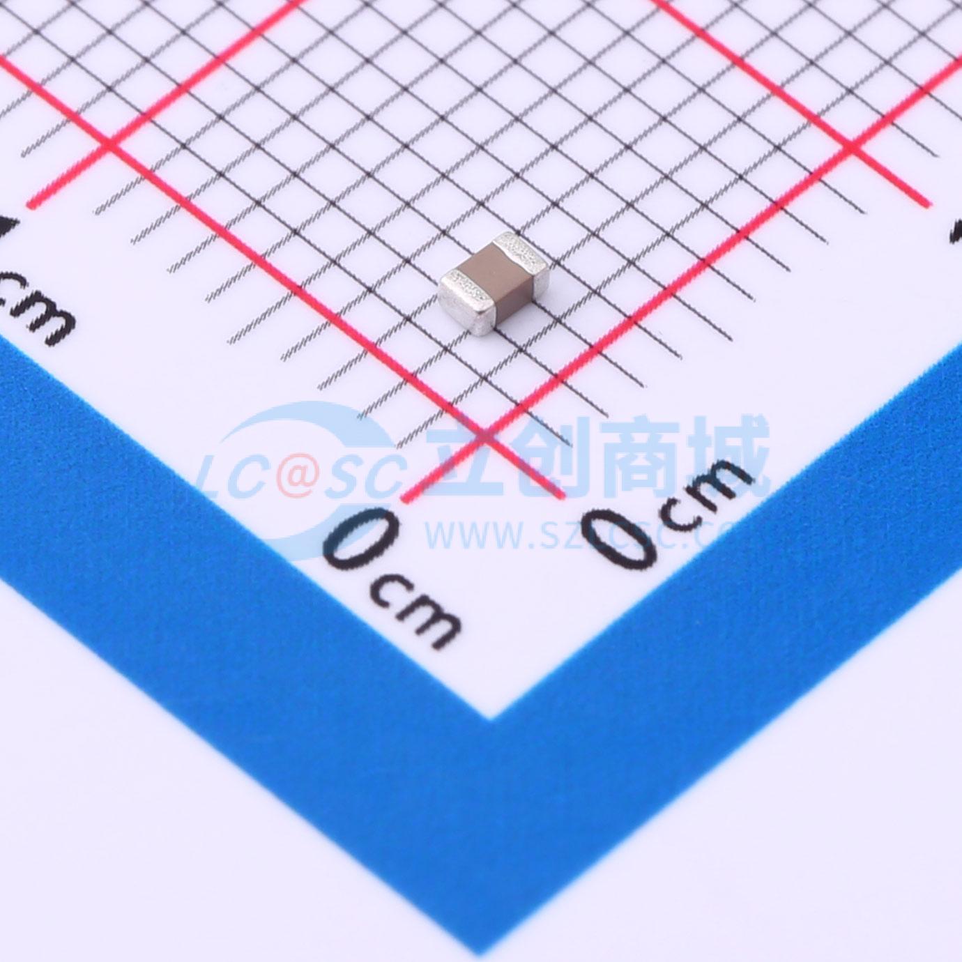 点击查看大图 FCC0805B153K500DT实物图