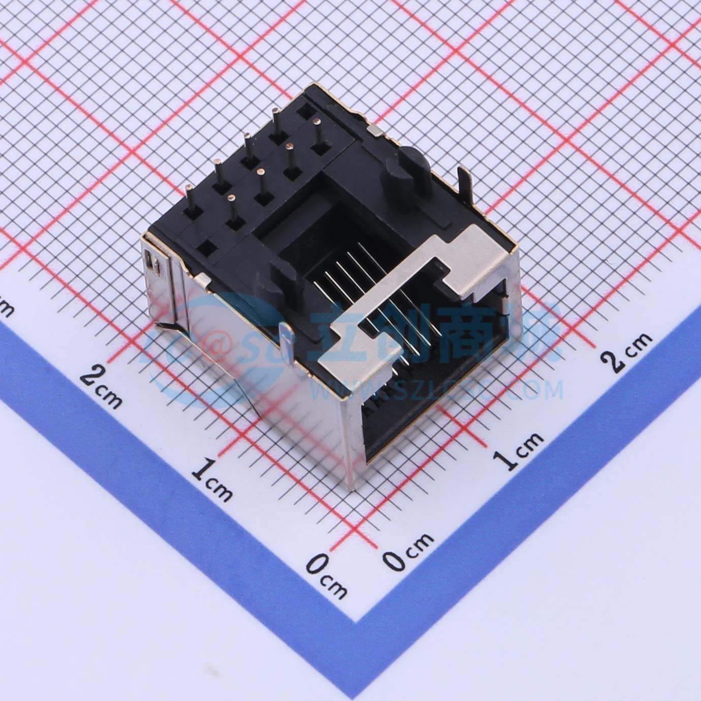 点击查看大图 HC-RJ45-5622-1-4实物图