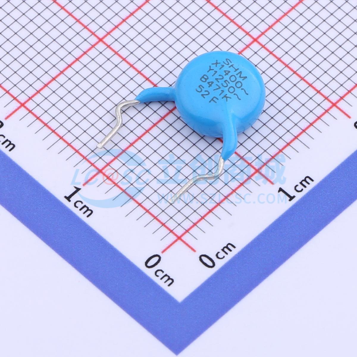 点击查看大图 DCF471K34Y5PG6JK0AB实物图