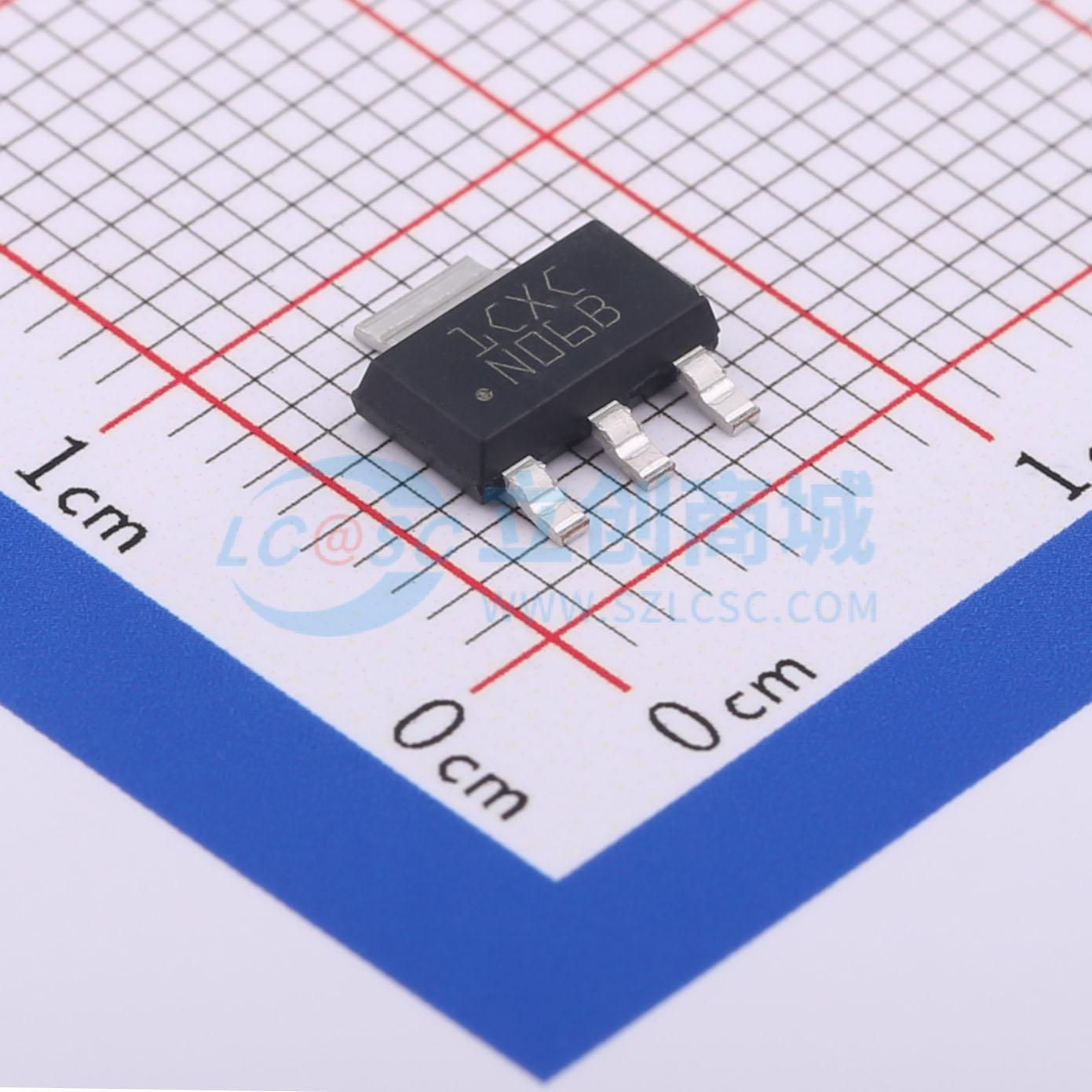 点击查看大图 LM1117IMP-5.0/NOPB实物图