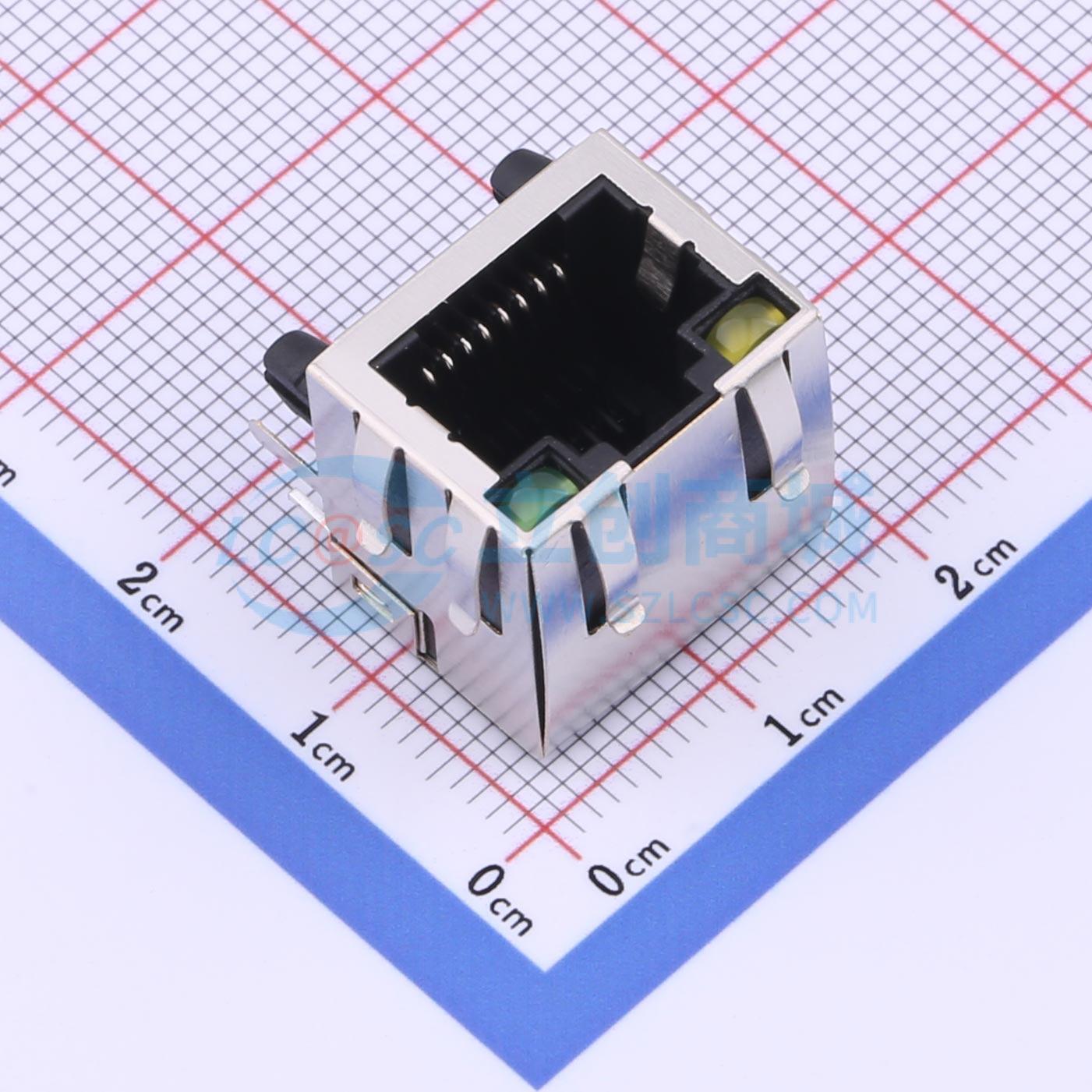 KH-RJ45-56-8P8C-D-T实物图
