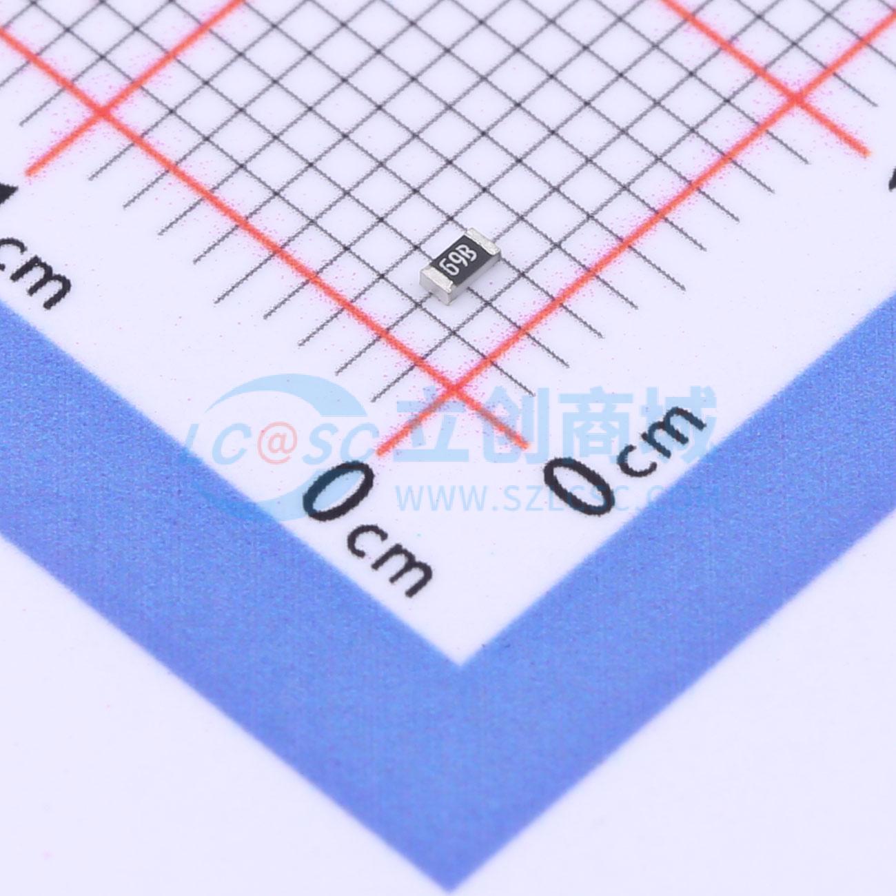 点击查看大图 SCR0603F5K11实物图