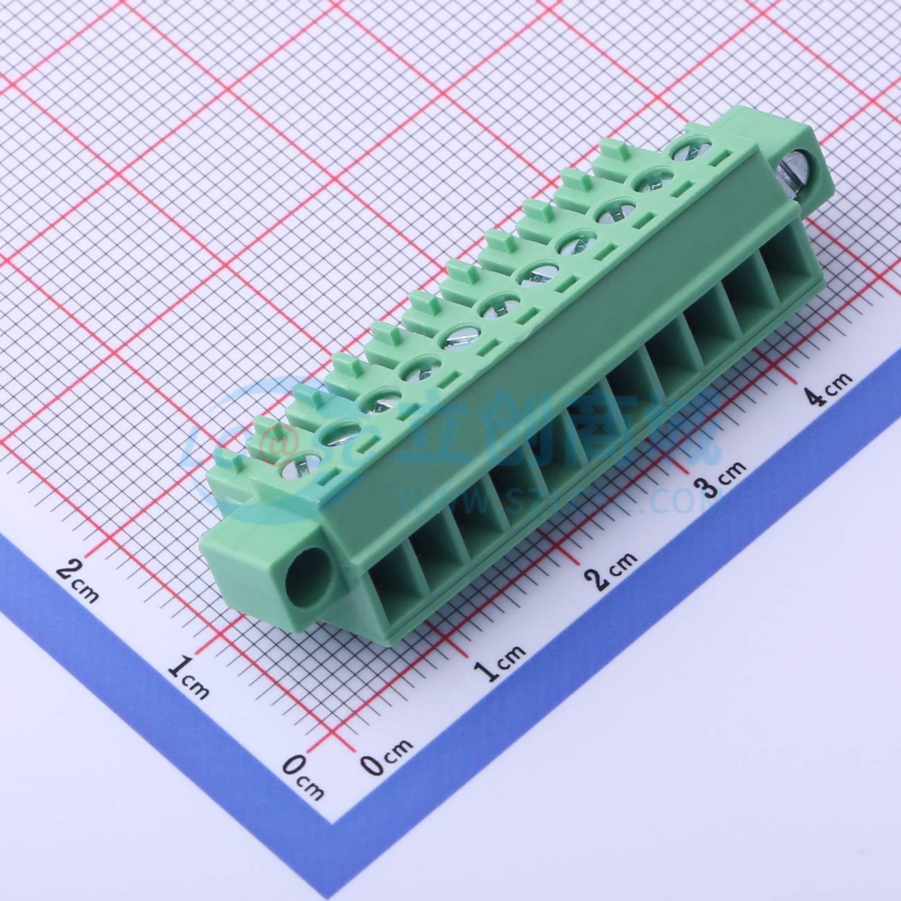 点击查看大图 DB2EKM-3.5-11P-GN-S实物图