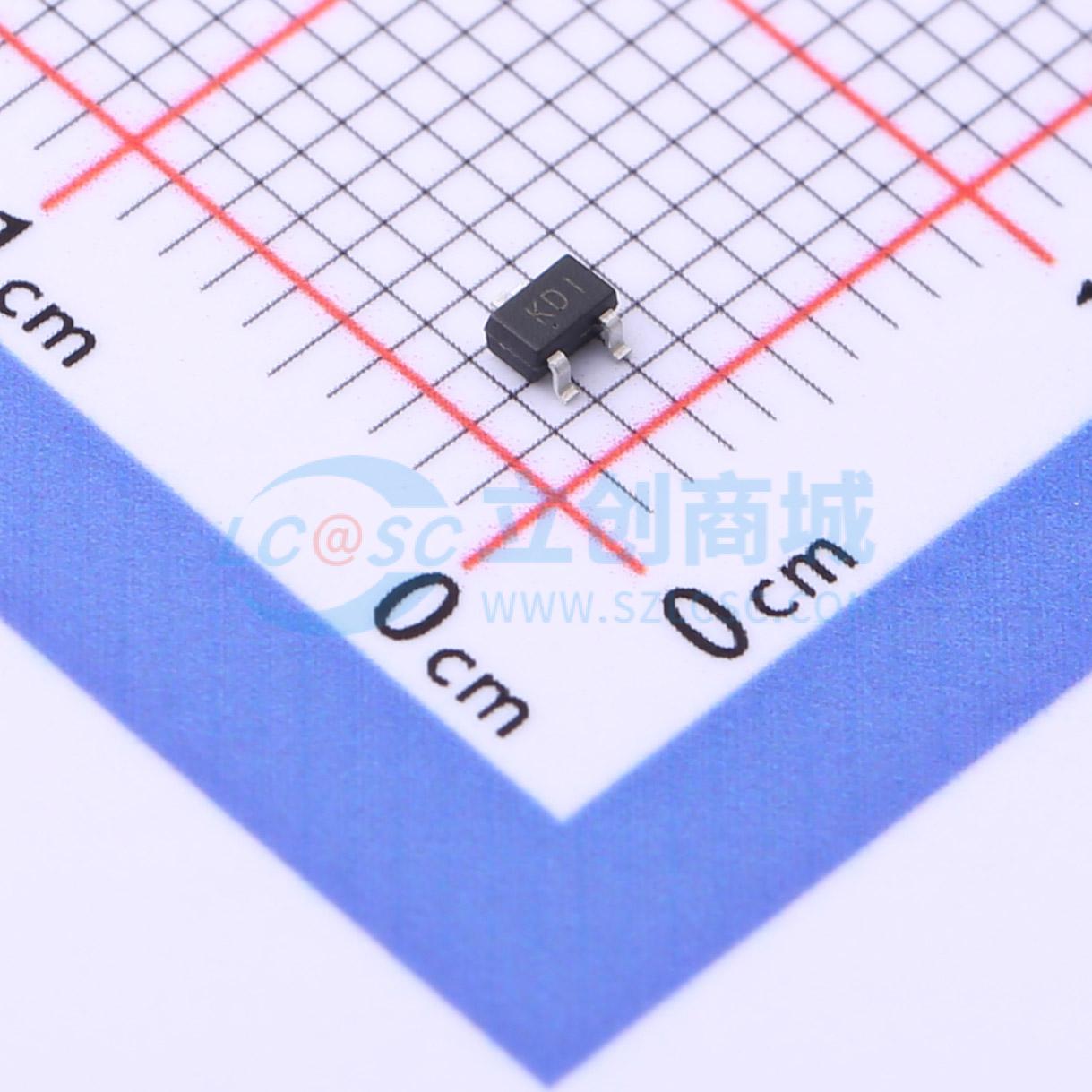 点击查看大图 AZ23C13W实物图