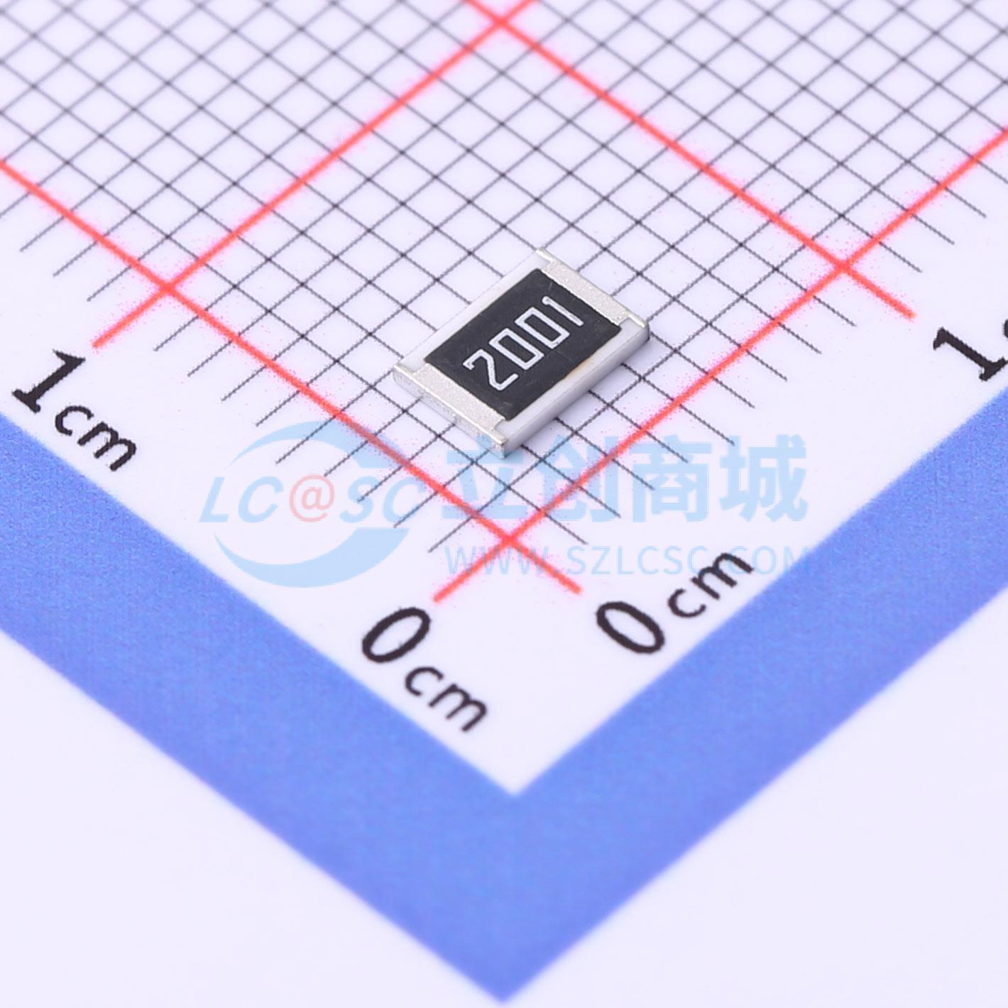 点击查看大图 FRC1812F2001TS实物图