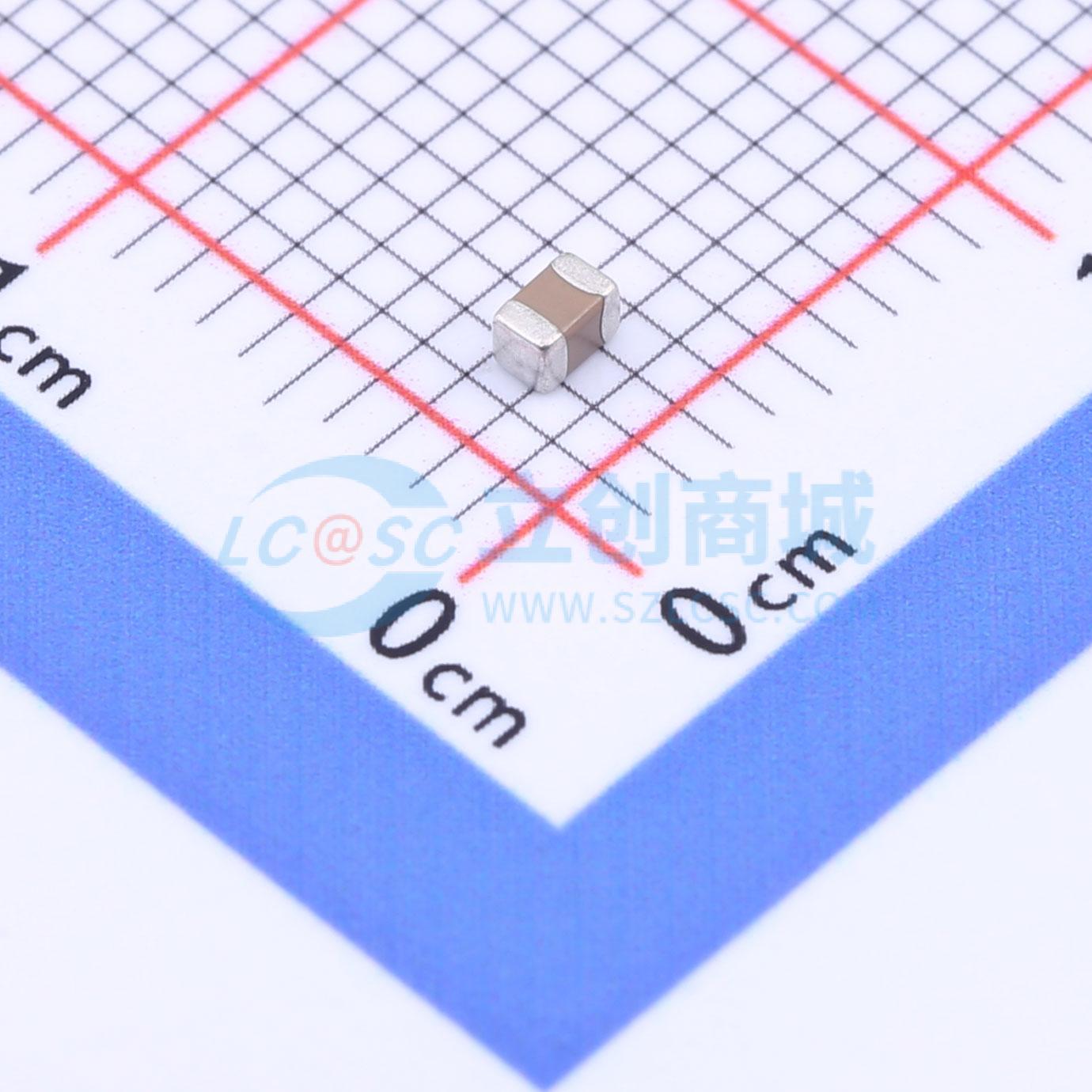 点击查看大图 V106K0805X5R160NHP实物图