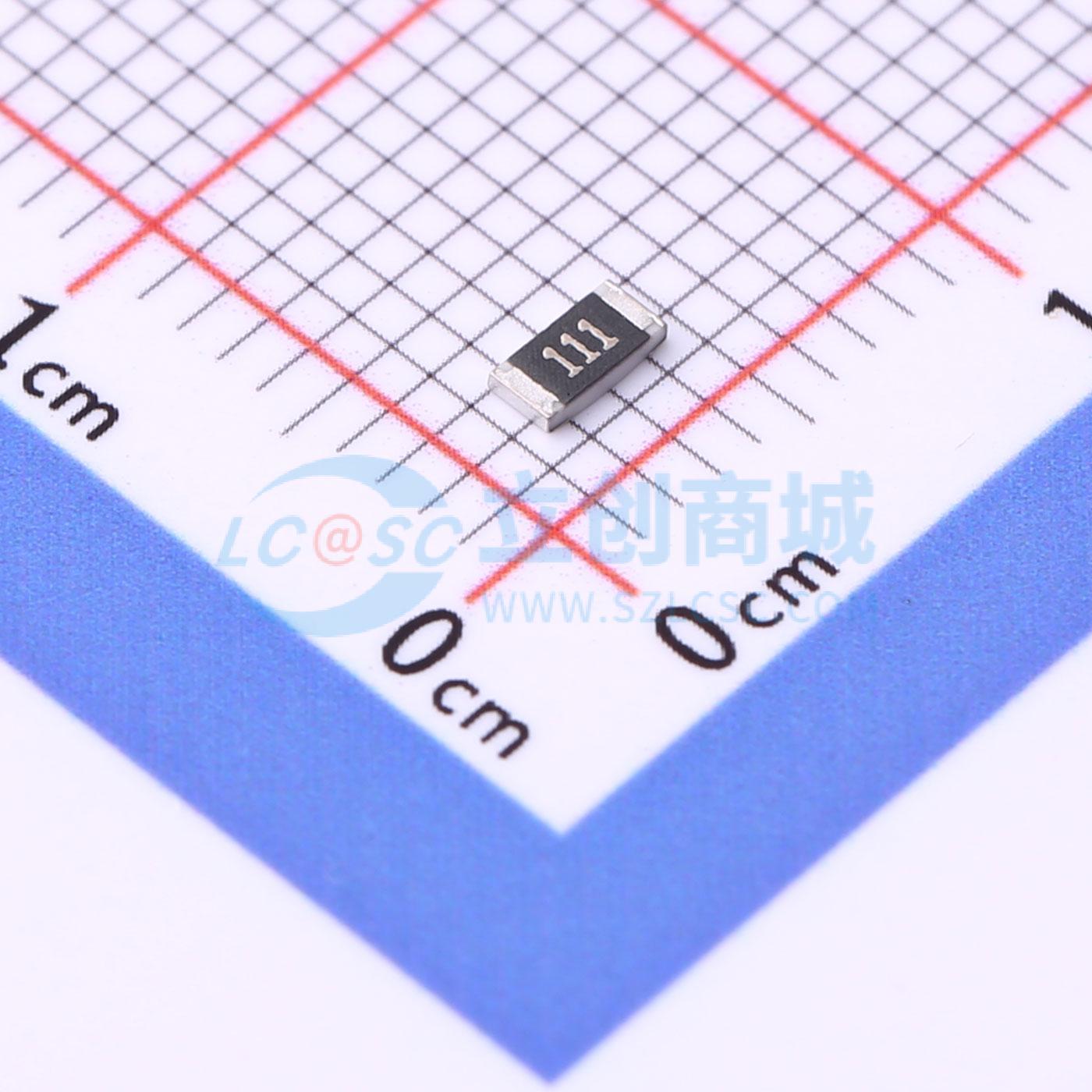 点击查看大图 SCR1206J110R实物图