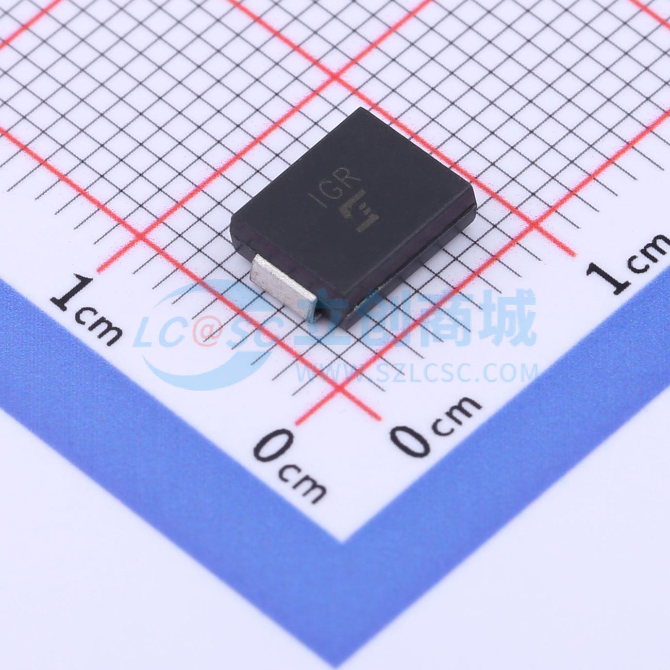 点击查看大图 SMDJ75CA实物图