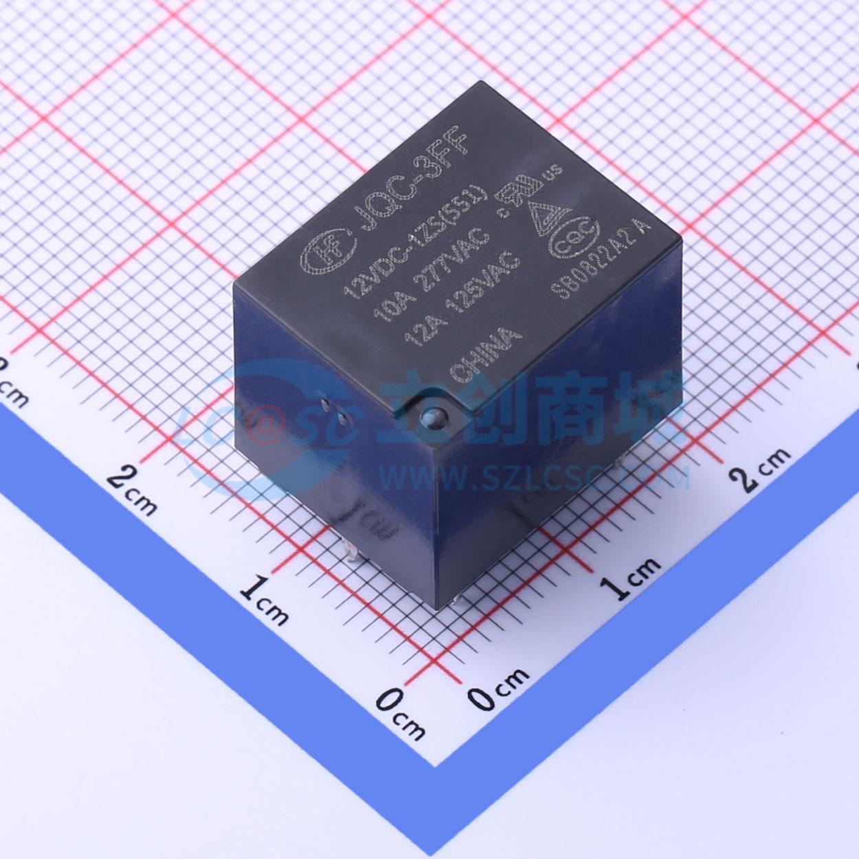 点击查看大图 JQC-3FF/012-1ZS(551)实物图