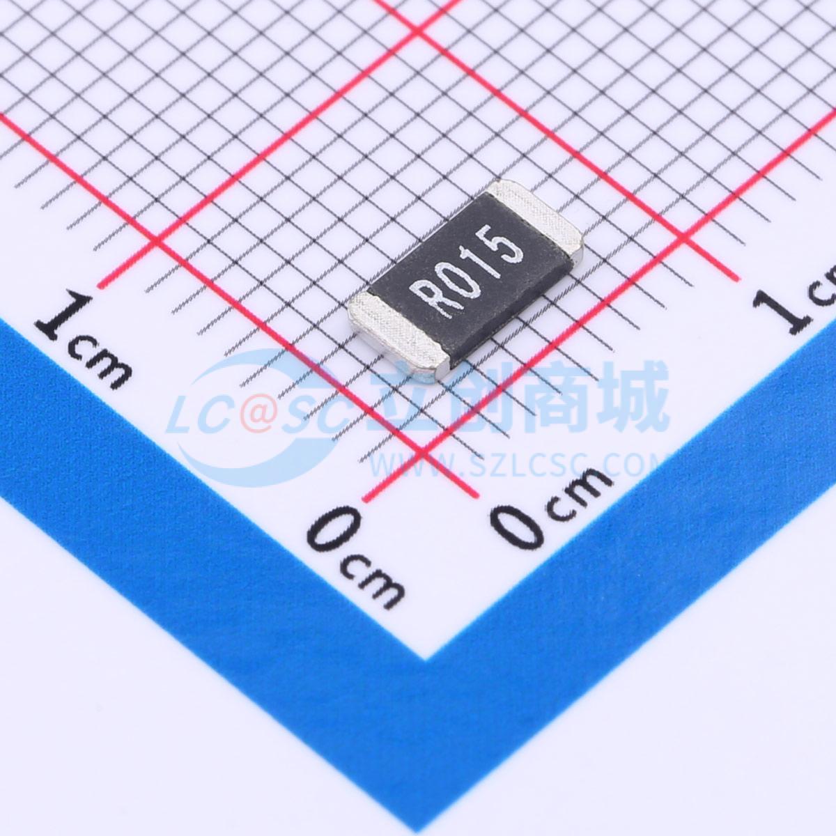 点击查看大图 HoLR2512D-15mR-1%实物图