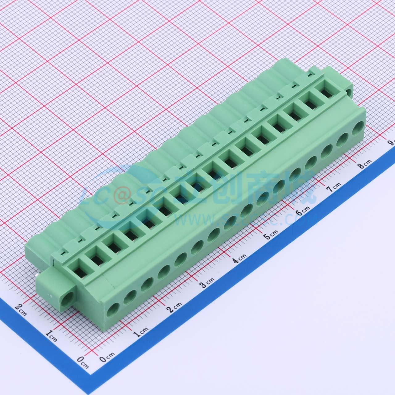点击查看大图 WJ2EDGKBM-5.08-16P-14-00A实物图