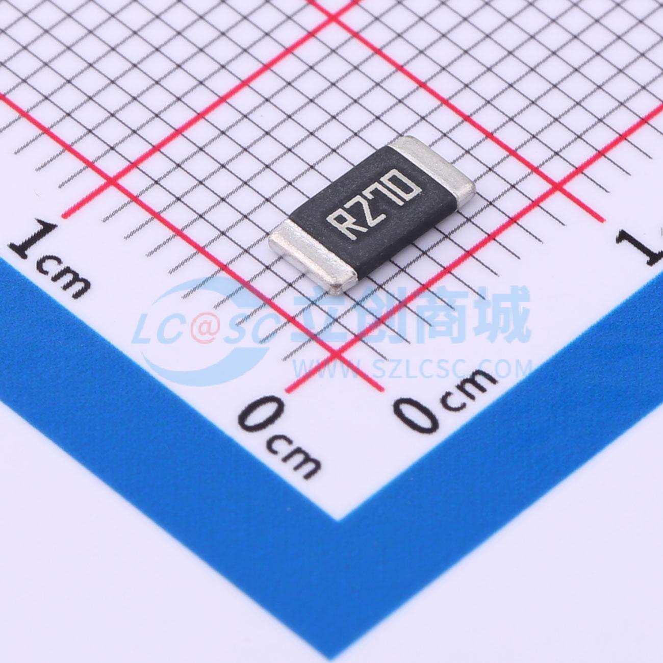 HoLR2512-270mR-1%实物图