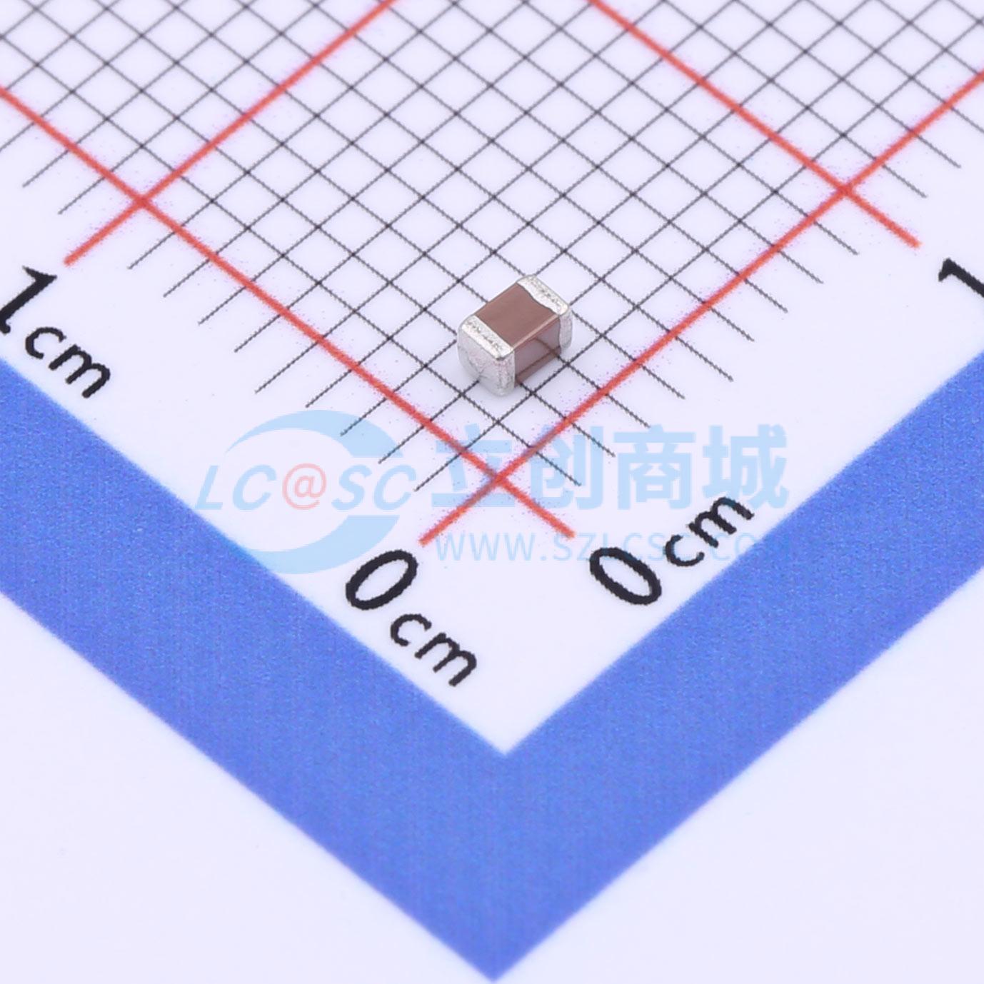 点击查看大图 CGA4J1X7R1V475KT000S实物图