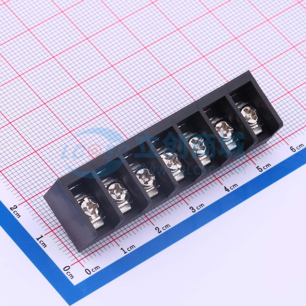 点击查看大图 DBT50-7.62-7P-BK-P实物图