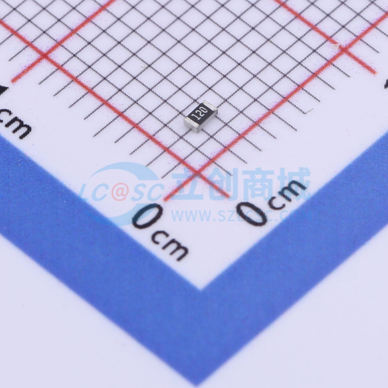 点击查看大图 SCR0603J12R实物图
