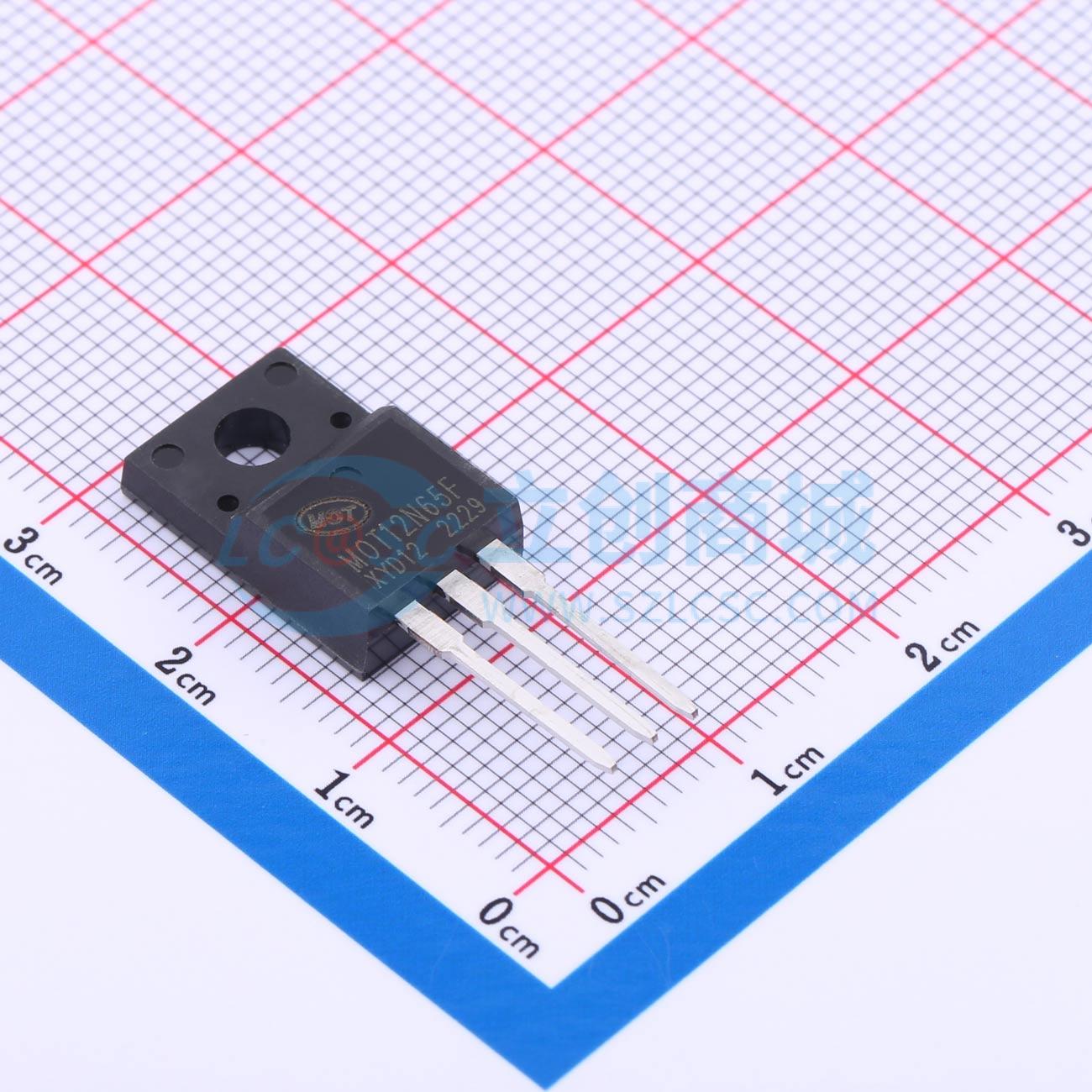 点击查看大图 MOT12N65F实物图