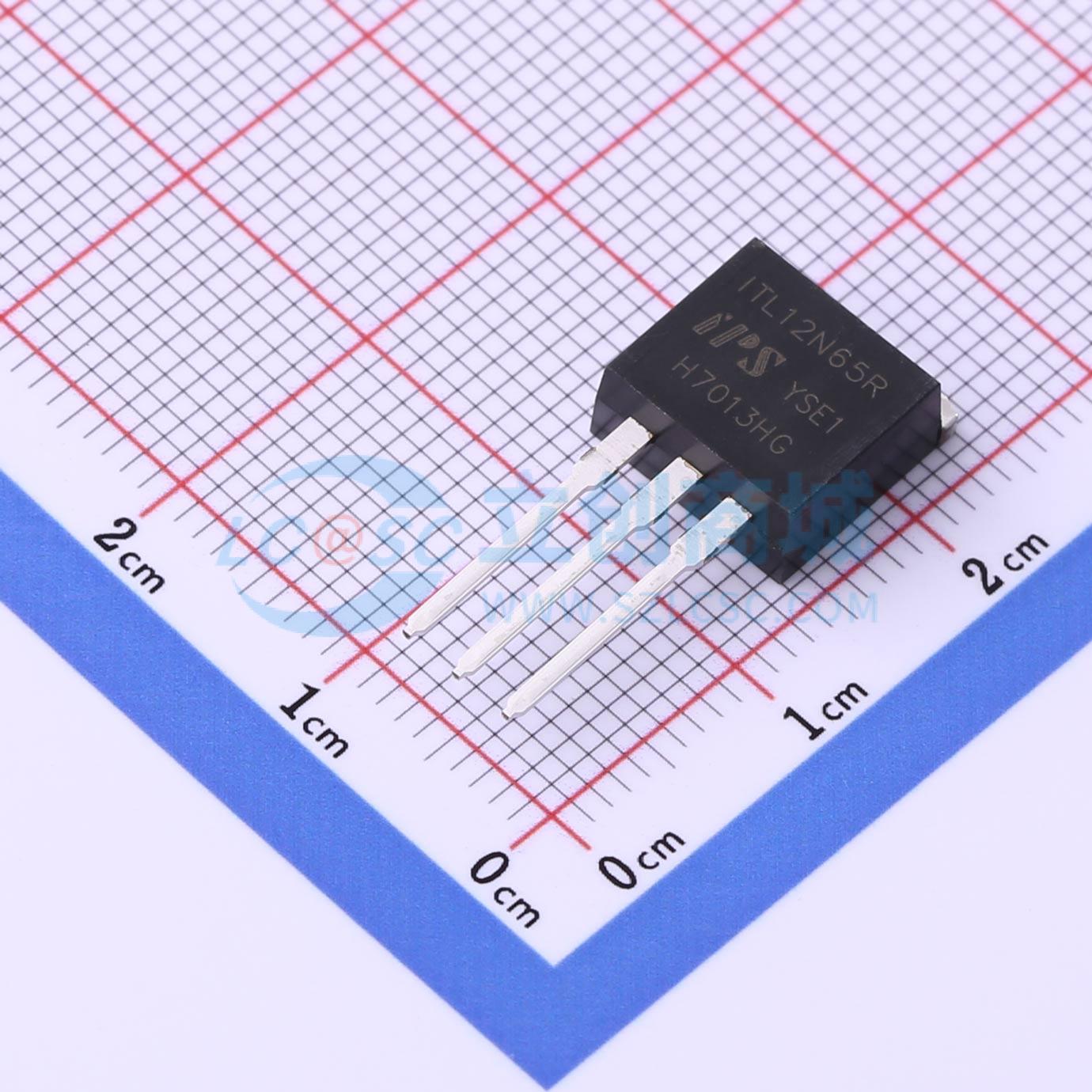 点击查看大图 ITL12N65R实物图