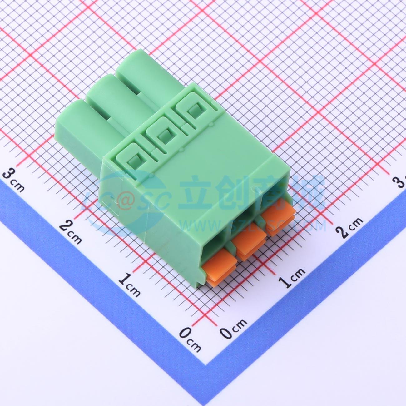 点击查看大图 KF2EDGKN-5.08-3P实物图