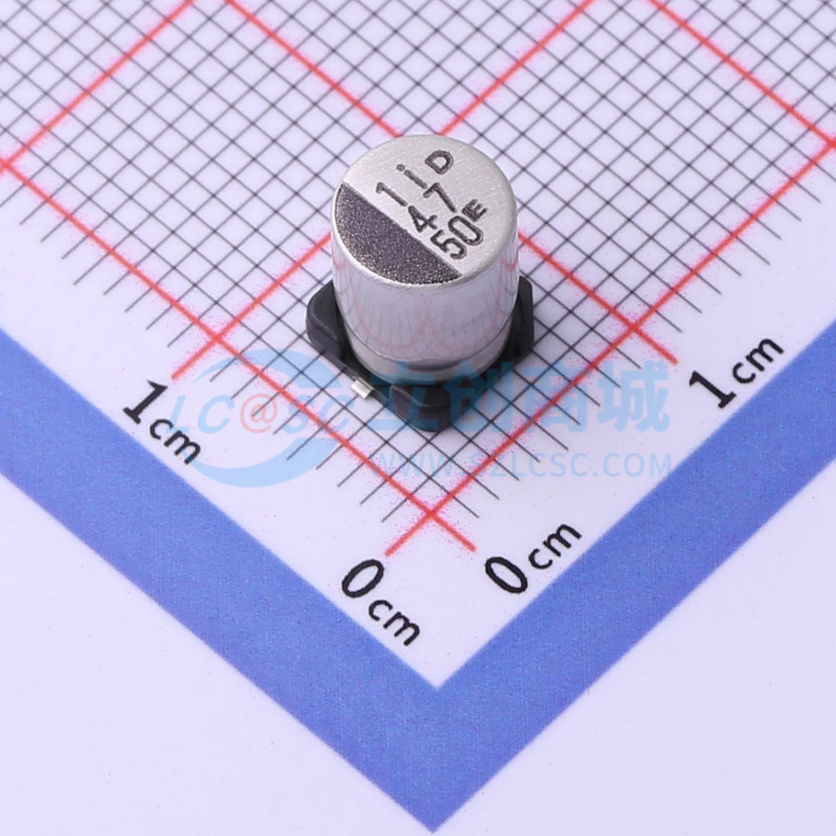 点击查看大图 RVD-50V470MF80UQ-R2实物图