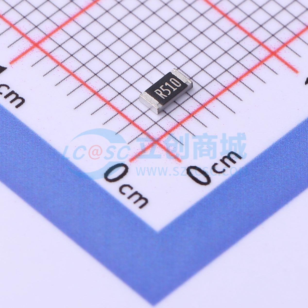 点击查看大图 SCR1206FR510实物图