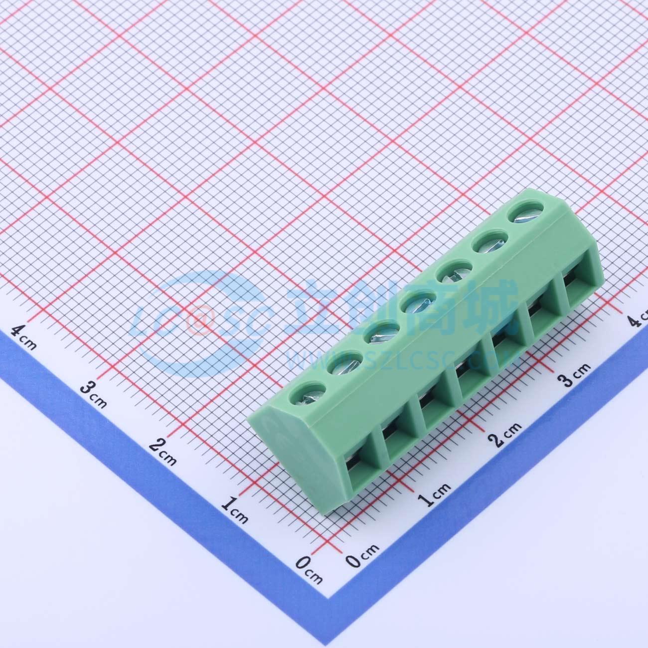 点击查看大图 KF127S-5.08-7P实物图