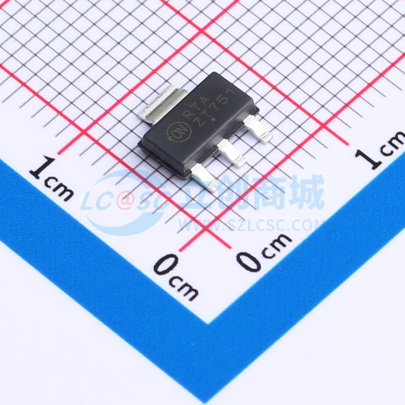 点击查看大图 SPZT751T1G实物图