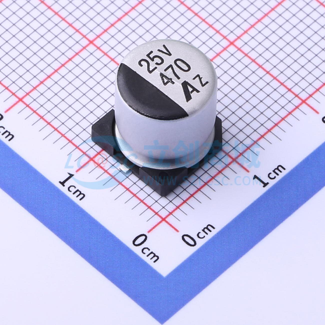 点击查看大图 GVZ1E477M1010CNVC实物图