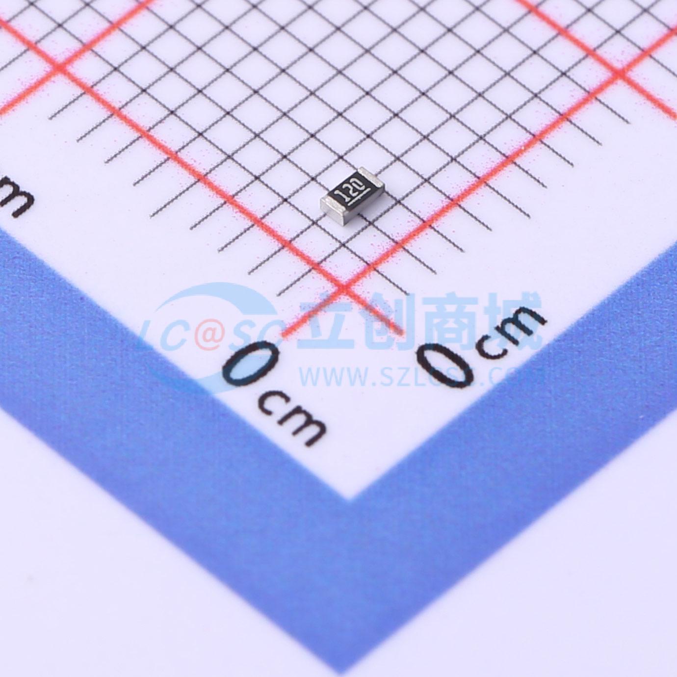 点击查看大图 SCR0603F12R实物图