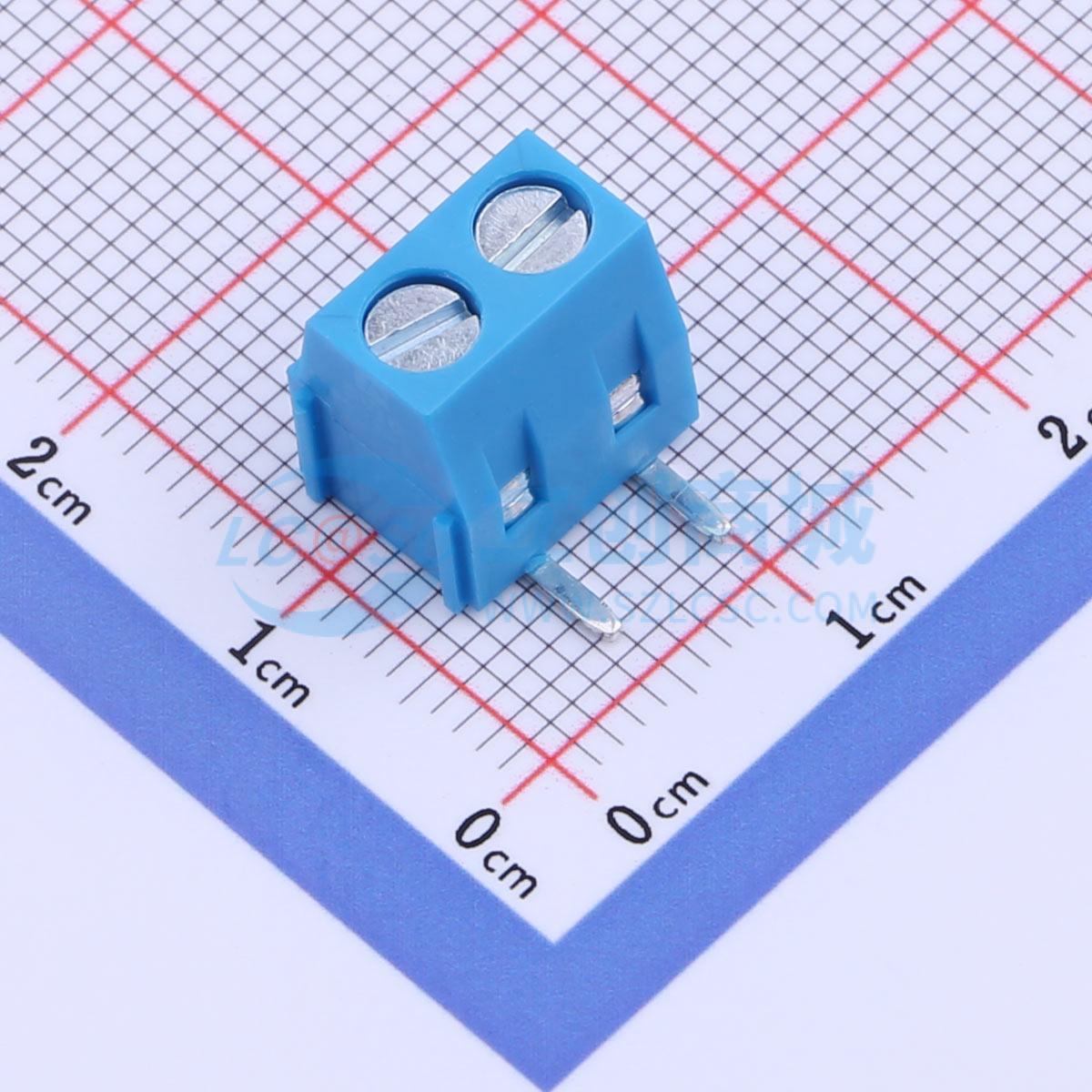 点击查看大图 DB127R-5.0-2P-BU-S实物图