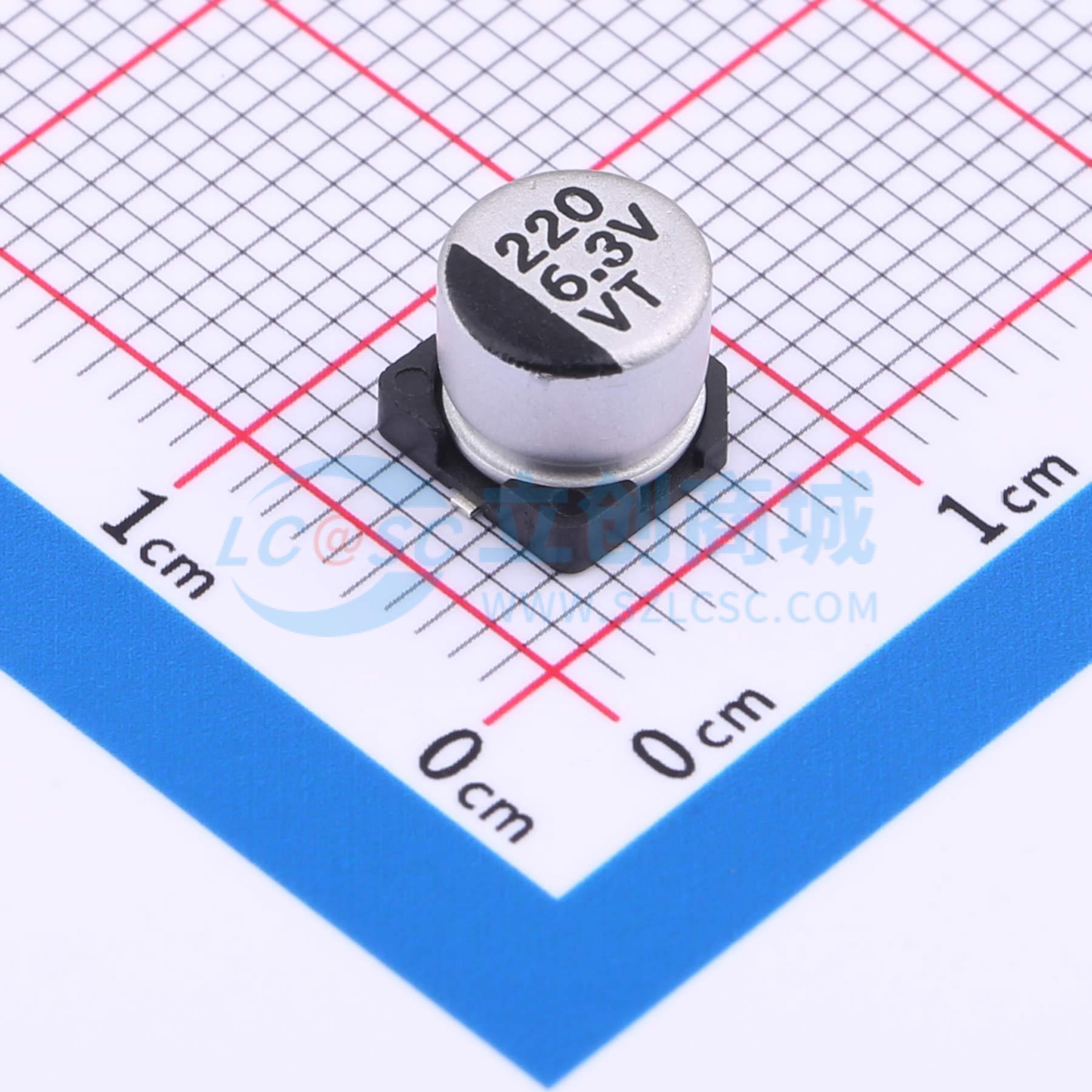 点击查看大图 VT0J221M-CRE54实物图