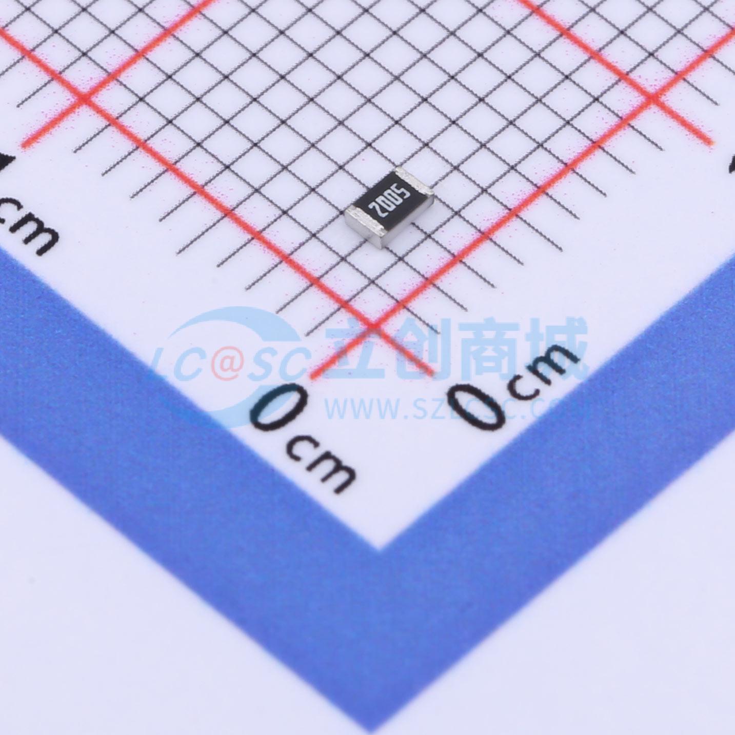 点击查看大图 FRG0805F2005TS实物图