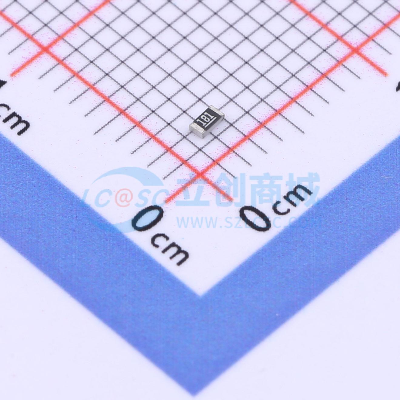 点击查看大图 SCR0603F180R实物图