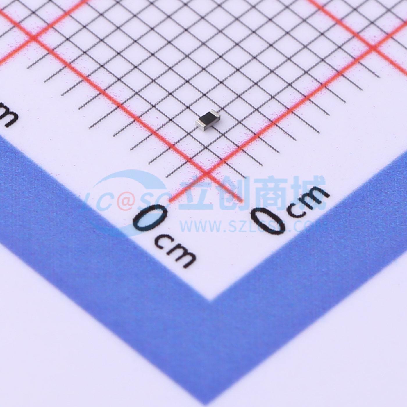 点击查看大图 CR0402JF0821G实物图