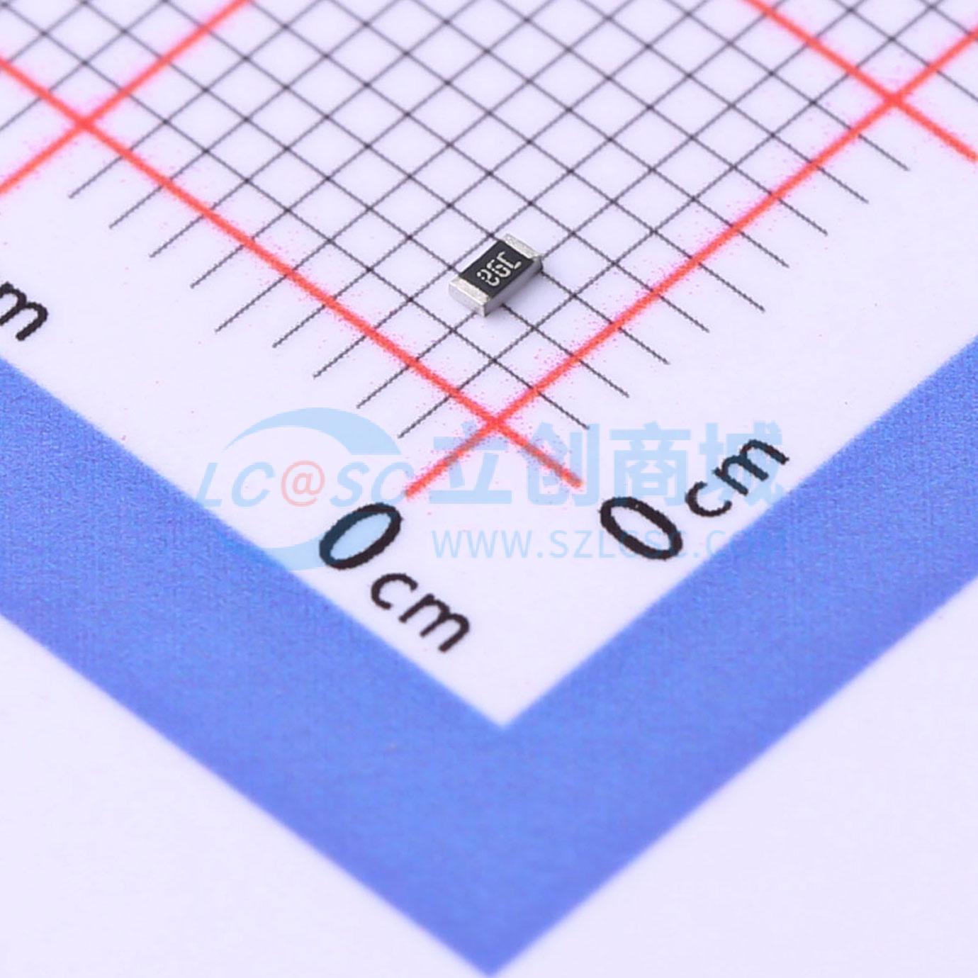 点击查看大图 SCR0603F76K8实物图