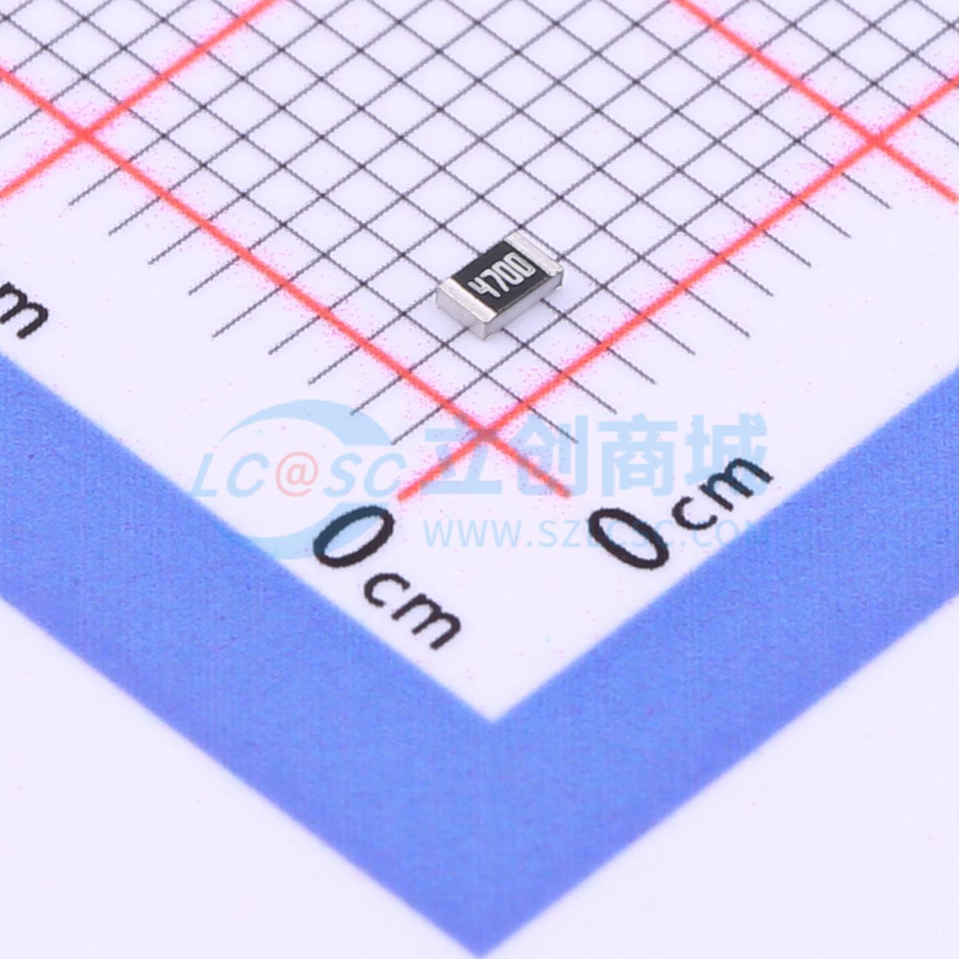 点击查看大图 AC0805FR-7W470RL实物图