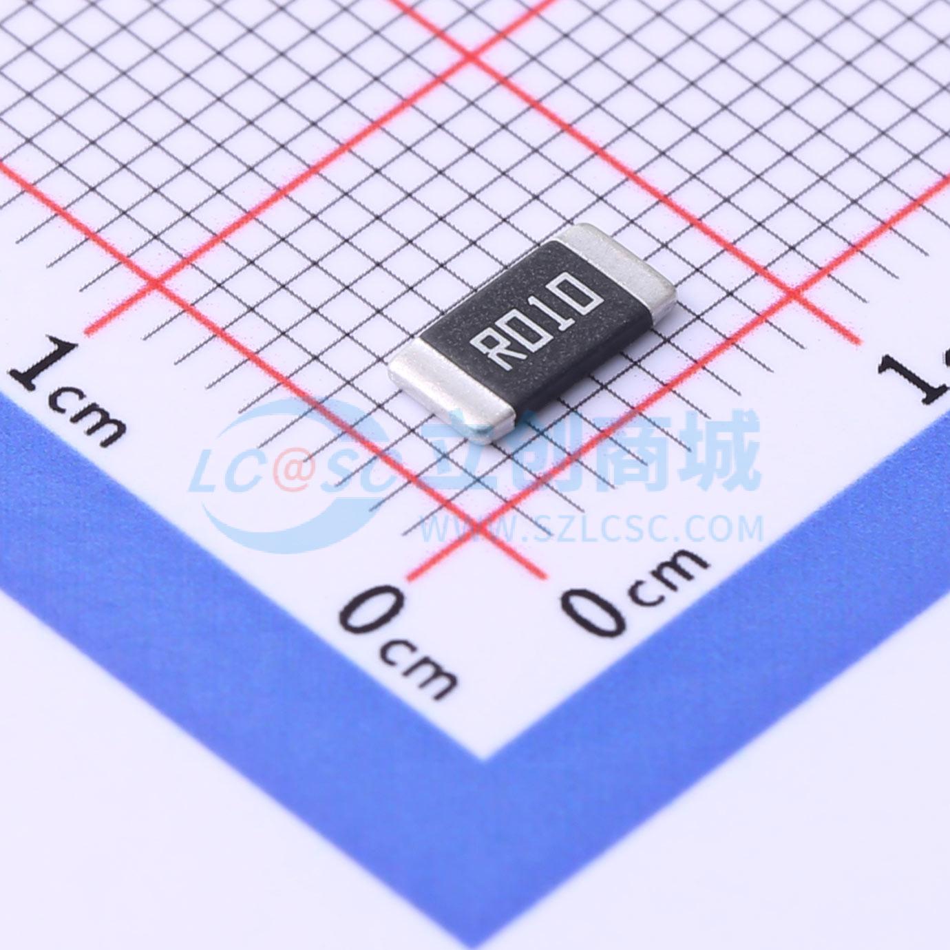 HoLLR2512-3W-10mR-5%实物图