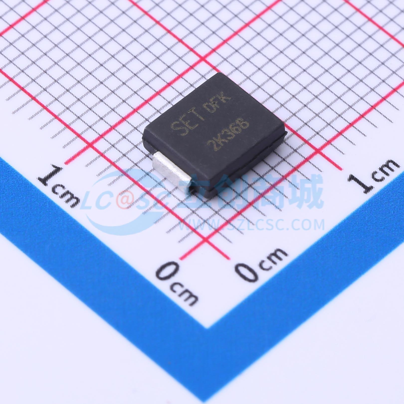 点击查看大图 SMDJ30CA实物图