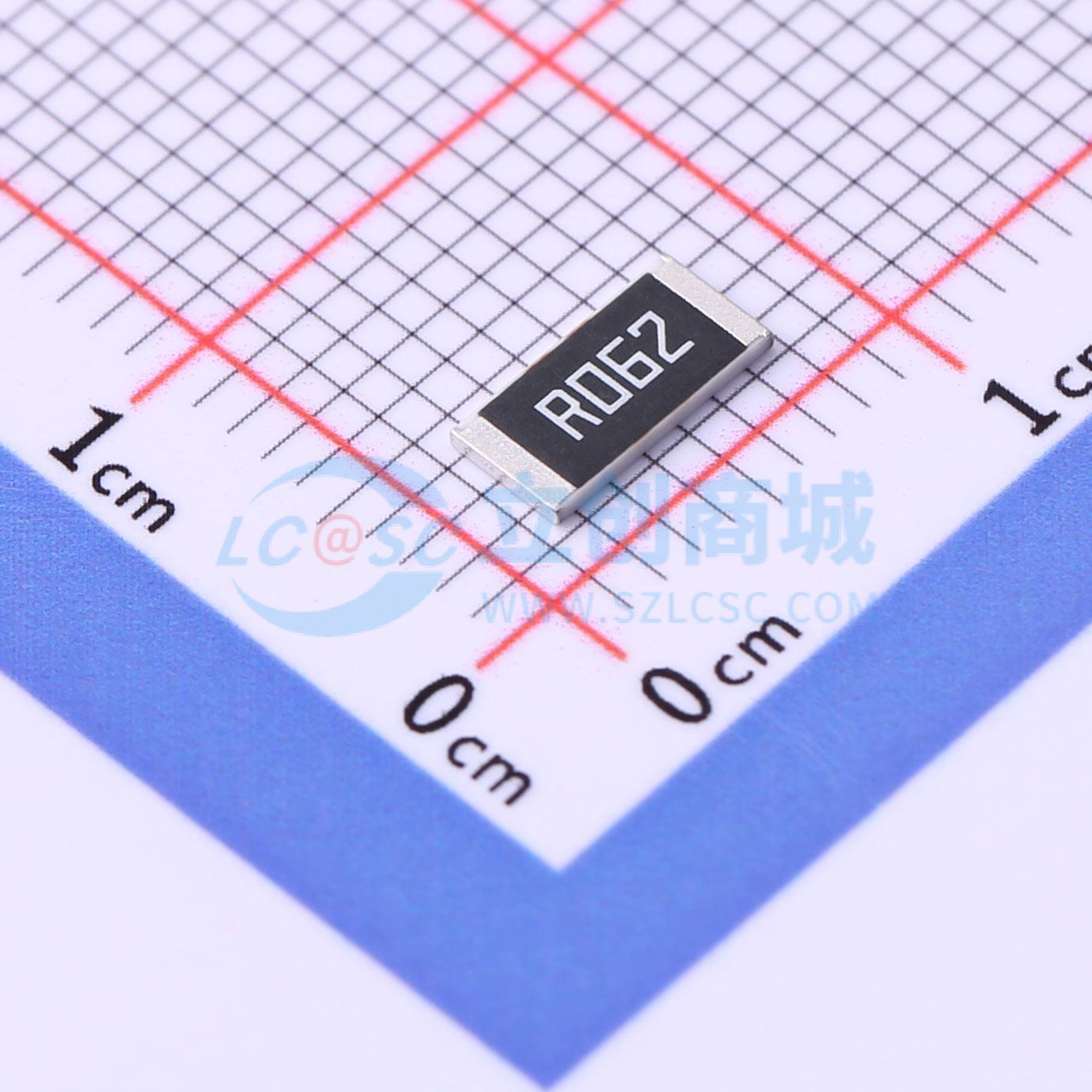 点击查看大图 FRL2512JR062TS实物图