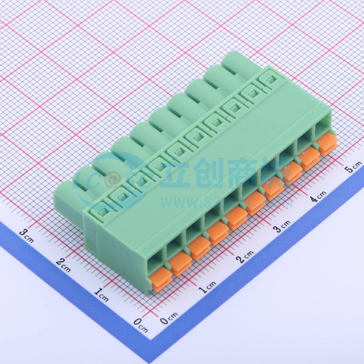 点击查看大图 KF2EDGKN-5.0-10P实物图